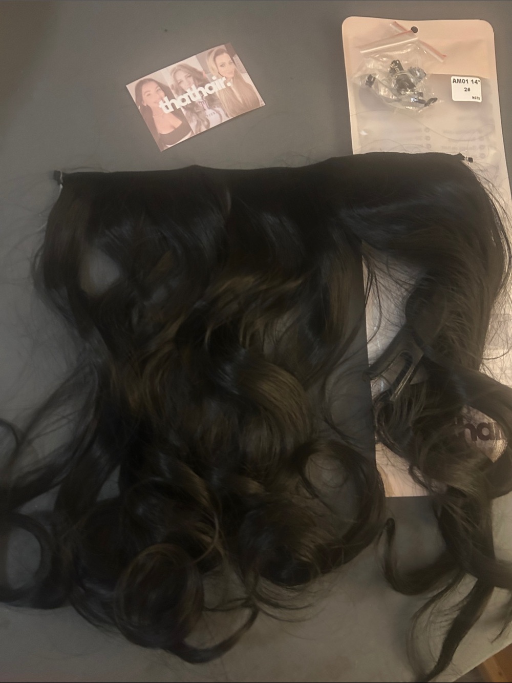 Clip-In extensions AM0 114 inches
